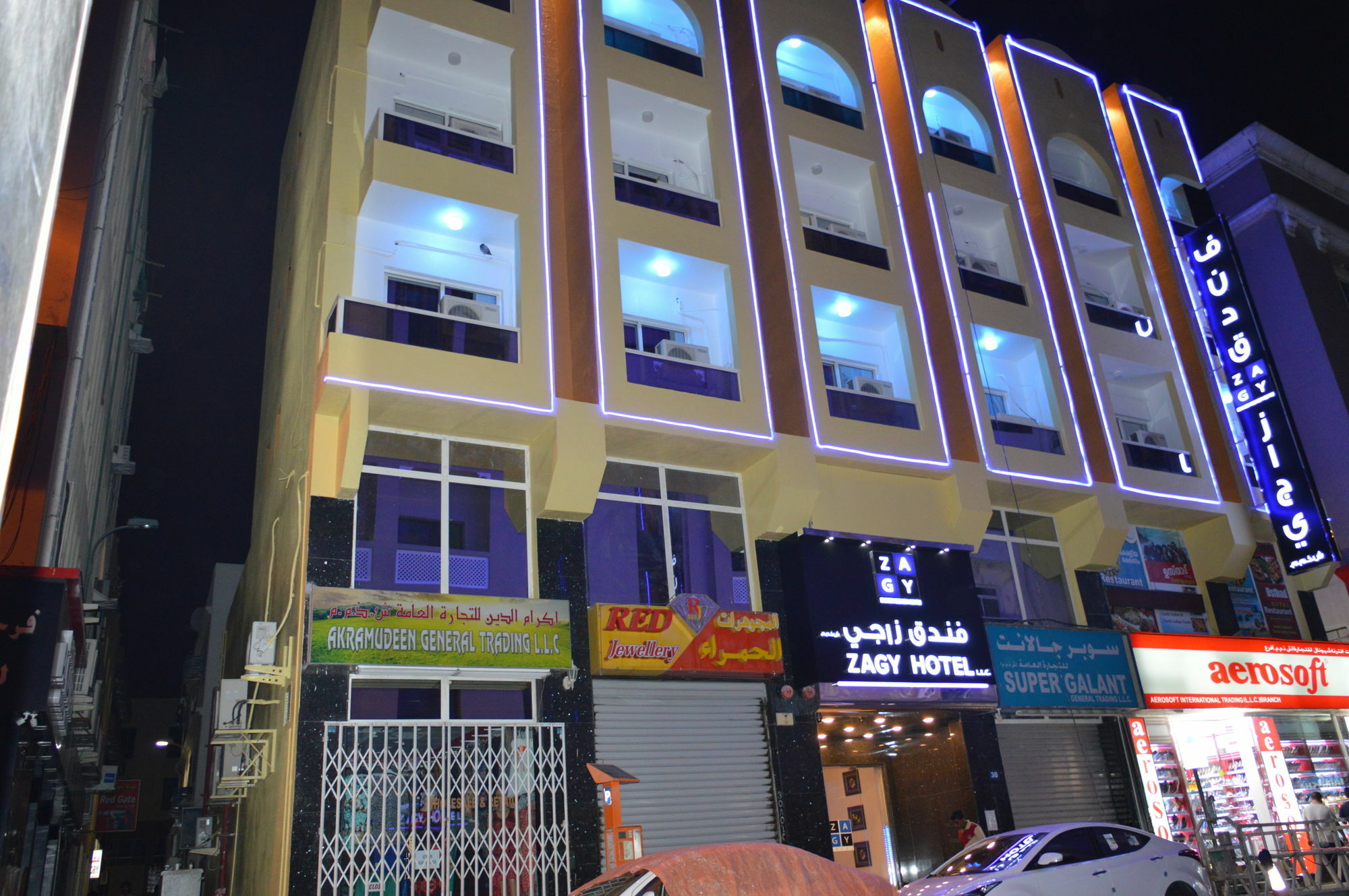 Zagy Hotel Dubai Exterior photo